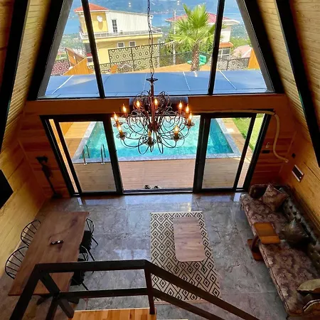 Sakarya Kurtkoey Dibektas Da 2 1salon Oezel Havuz -goel Manzarali - 5 Kisilik Bungalov-bng-117-c Sapanca